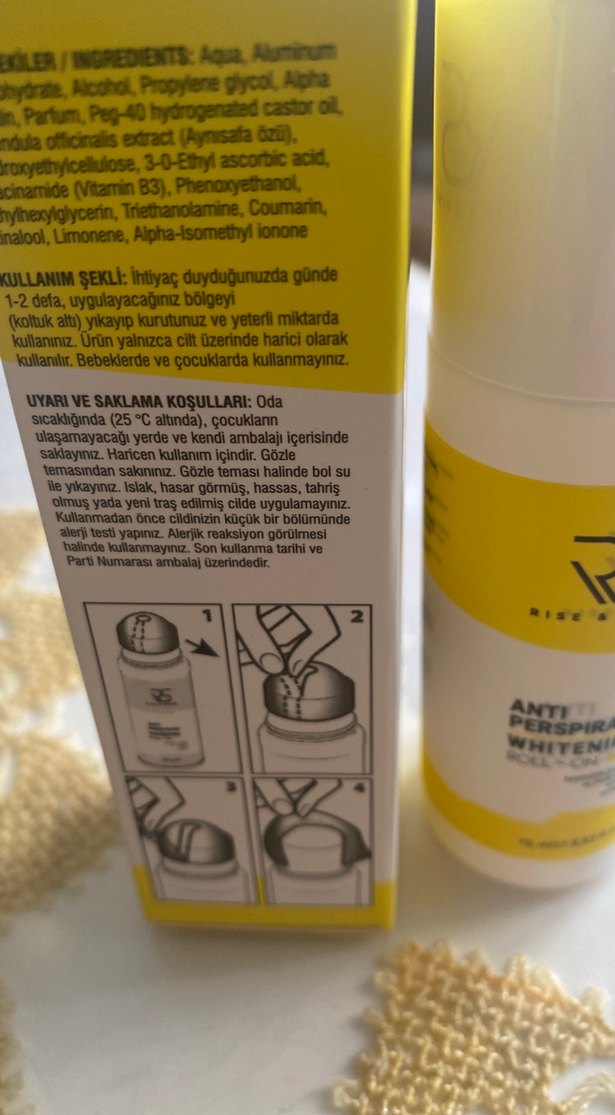 Rise & Shine Kadın Beyazlatıcı Roll-On Deodorant - Görsel 2