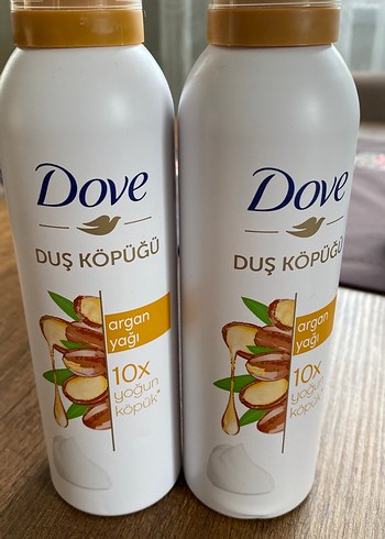 Dove Argan Yağlı Duş Köpüğü 10X Yoğun Köpük