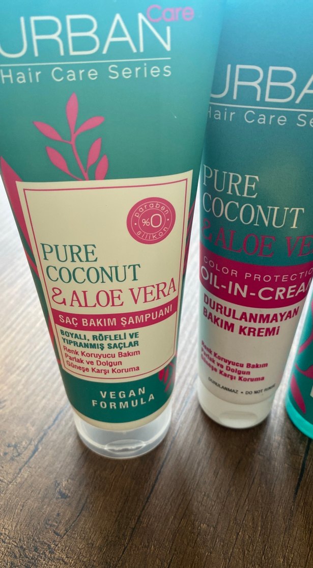 Urban Care Hindistan Cevizi & Aloe Vera Saç Bakım Seti - Görsel 2