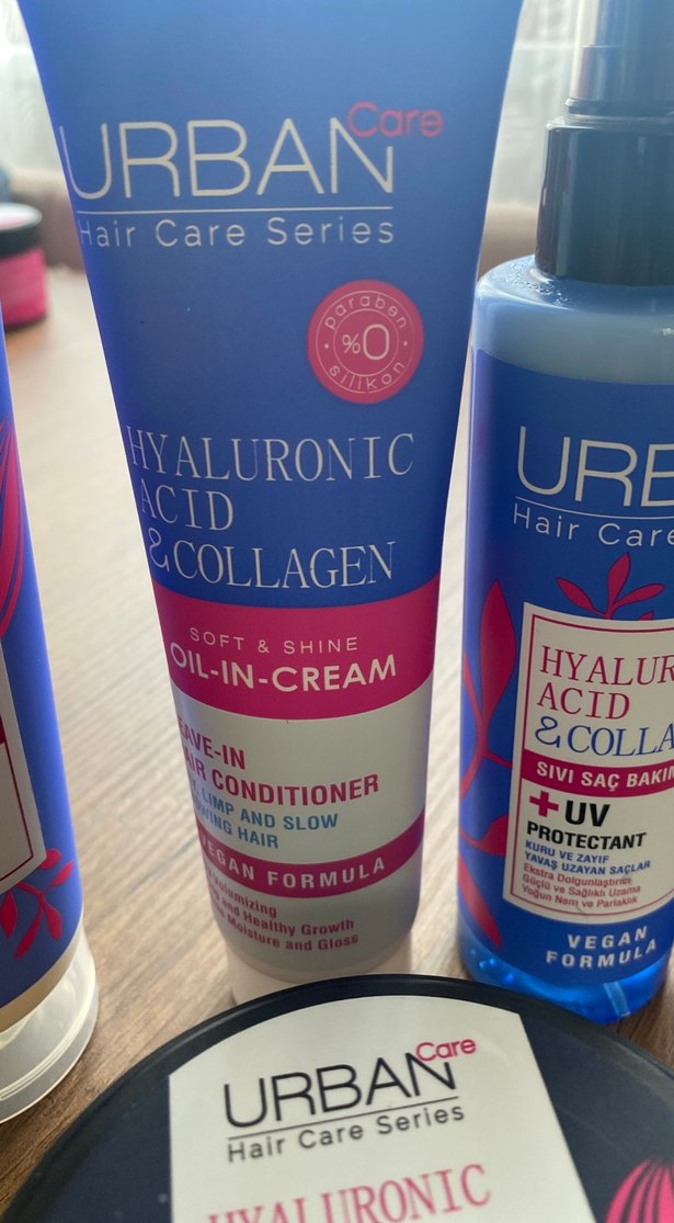 Urban Hyaluronic Acid & Collagen Saç Bakım Serisi - Görsel 3
