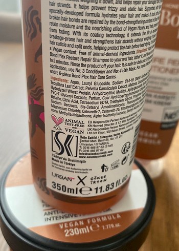 Urban Care No.3 Bond Plex Onarıcı Saç Kremi 230 ml - Görsel 6