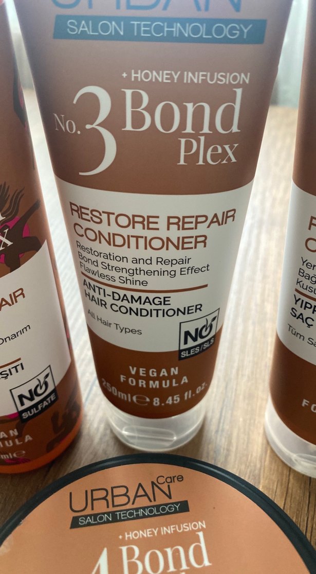 Urban Care No.3 Bond Plex Onarıcı Saç Kremi 230 ml - Görsel 4