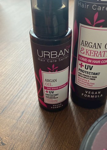 Urban Argan Oil & Keratin Saç Bakım Seti - Görsel 5