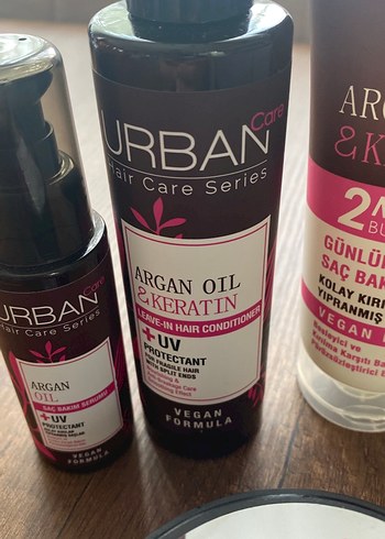 Urban Argan Oil & Keratin Saç Bakım Seti - Görsel 4
