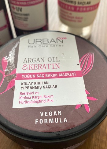 Urban Argan Oil & Keratin Saç Bakım Seti - Görsel 2