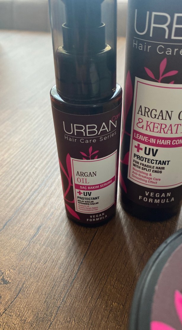 Urban Argan Oil & Keratin Saç Bakım Seti - Görsel 5