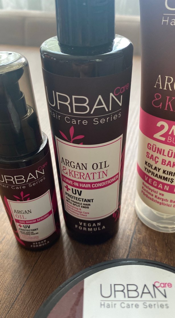 Urban Argan Oil & Keratin Saç Bakım Seti - Görsel 4