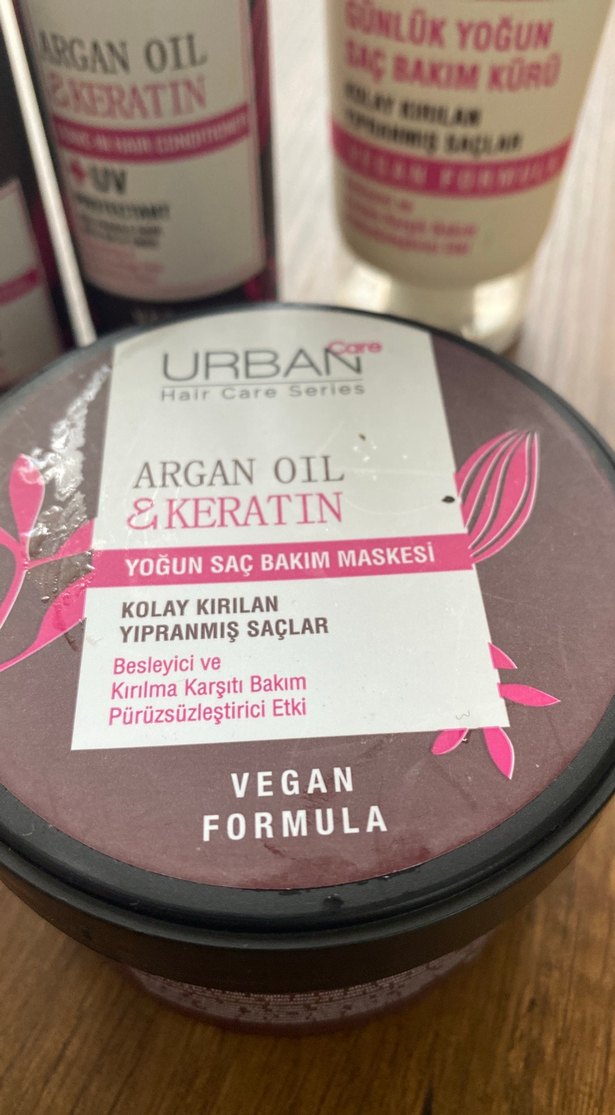 Urban Argan Oil & Keratin Saç Bakım Seti - Görsel 2