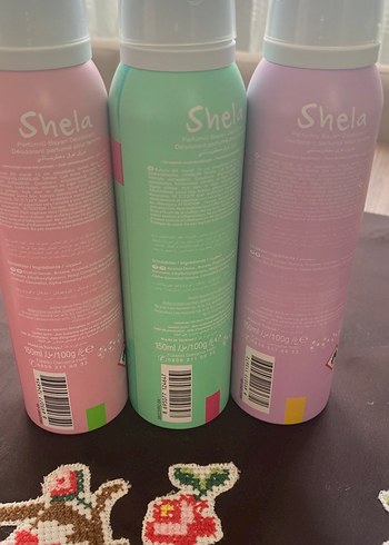Shela Bayan Deodorant 3'lü Set - Görsel 2