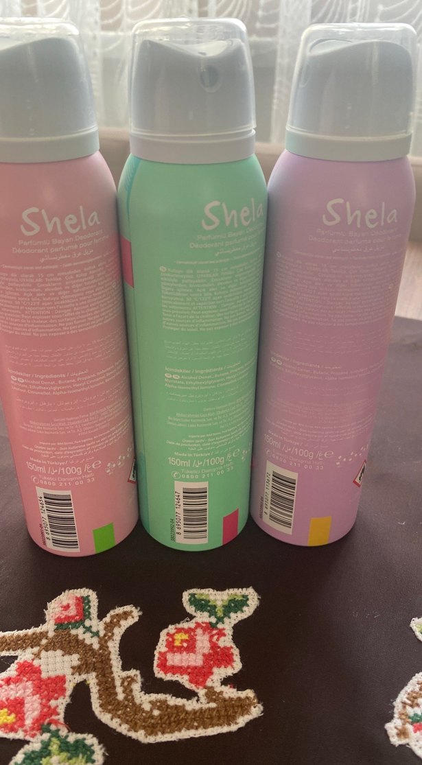 Shela Bayan Deodorant 3'lü Set - Görsel 2