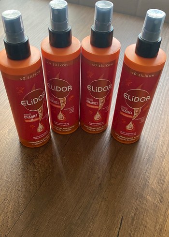 Elidor sıvı saç bakım kremi 4 adet