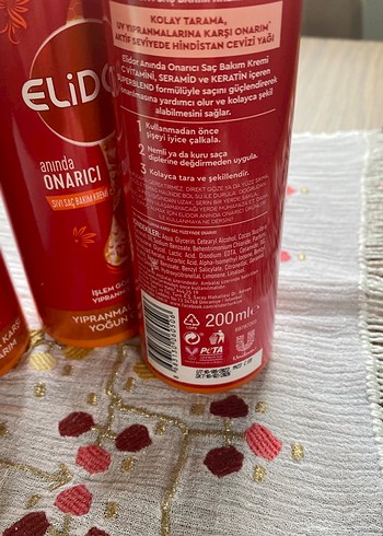 Elidor sıvı saç bakım kremi 4 adet - Görsel 3