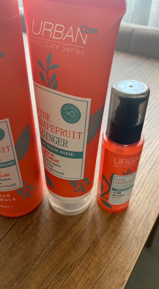 Urban Care Pembe Greyfurt ve Zencefil Saç Bakım Seti - Görsel 3