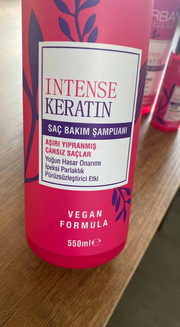 Urban Intense Keratin Saç Bakım Seti - Görsel 3