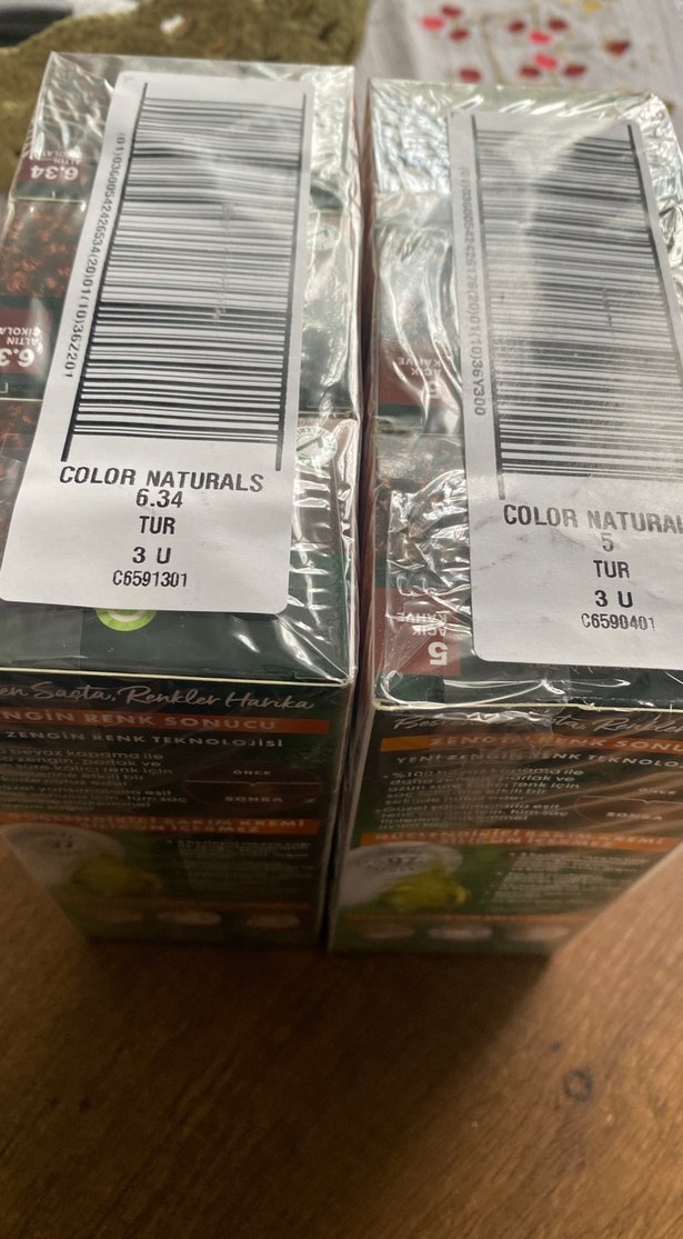 Garnier Color Naturals Saç Boyası 6.34 Altın Çikolata - Görsel 2