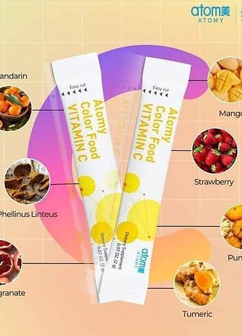 Atomy Vital Color C Vitamini 500mg
  - Görsel 2