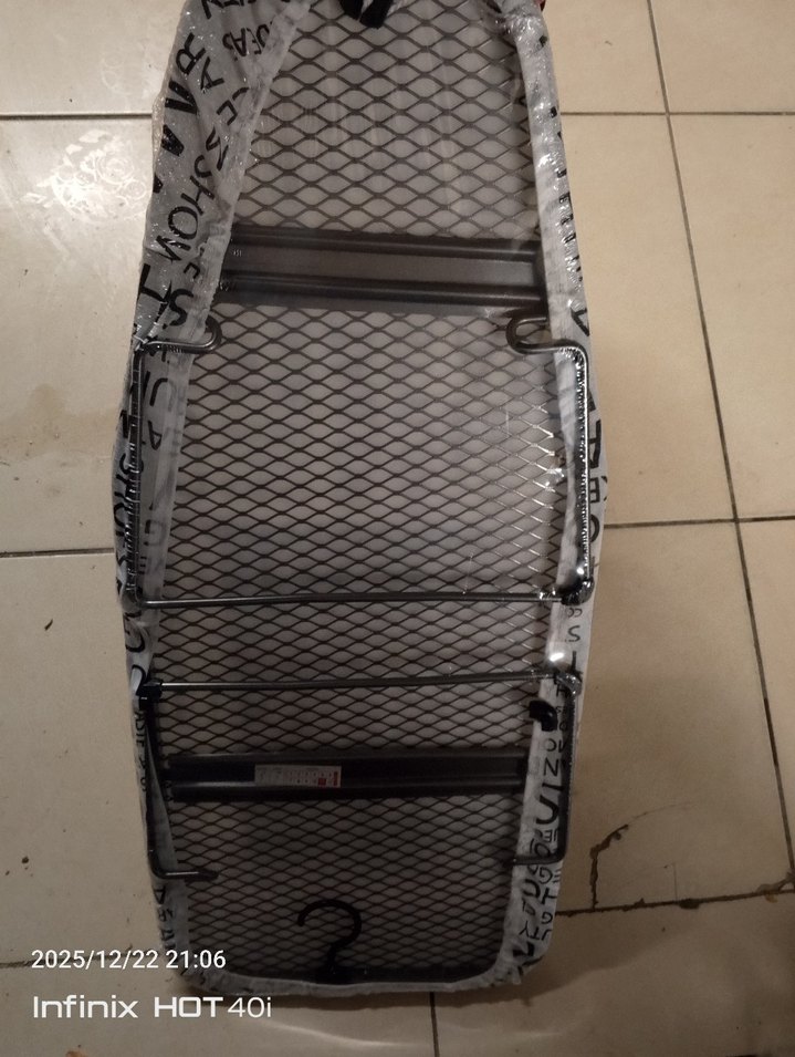 Beyaz Gri Ütü Masası Kılıfı - Görsel 2