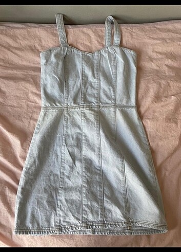 denim elbise