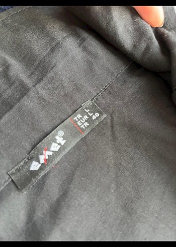 siyah kadın Düğmeli Midi Yağmurluk - Görsel 2