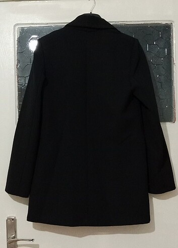 38 Beden GOLD DÜĞMELİ SİYAH ŞIK BLAZER CEKET