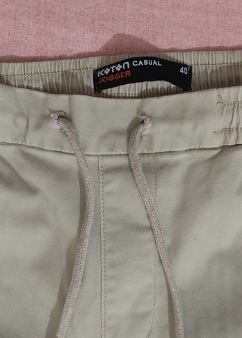 40 Beden gri Renk erkek jogger pantolon