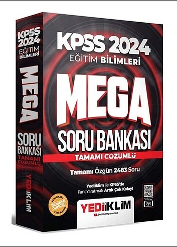 YEDİİKLİM MEGA EĞİTİM BILIMLERI SORU BANKASI 