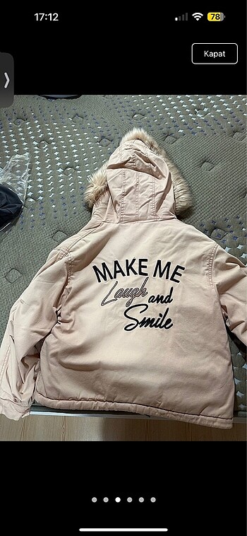 s Beden pembe Renk bershka mont