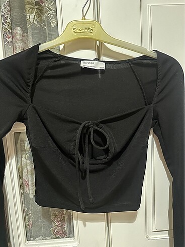 bershka ipli crop bluz
