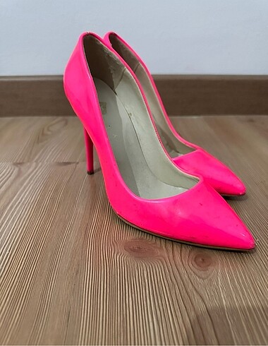Diğer Rugan stiletto 10cm pembe