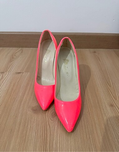 37 Beden Rugan stiletto 10cm pembe