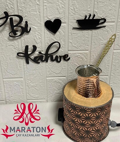 Diğer Bakır Kumda Kahve Makinesi Ev Tipi Kumda Kahve