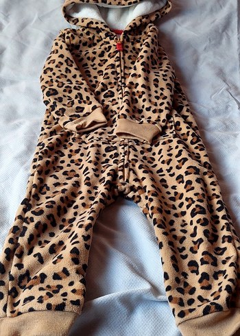 Carter's Tulum - Kürklü, Leopar Desenli - 18 Aylık Bebek - Görsel 2