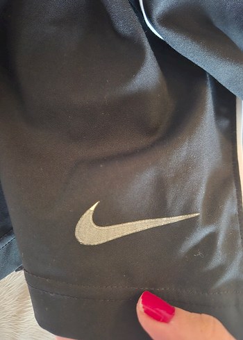 Siyah Bel Bantlı Spor Şortu - Görsel 5