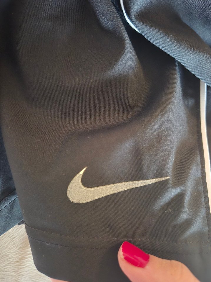 Siyah Bel Bantlı Spor Şortu - Görsel 5