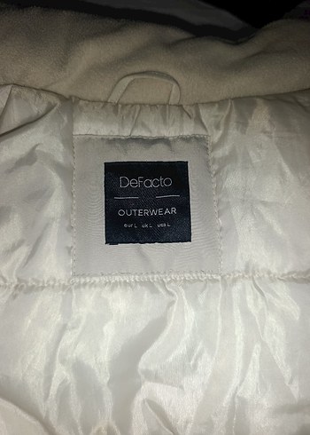 Fermuarlı Beyaz Erkek Midi Mont - Görsel 6