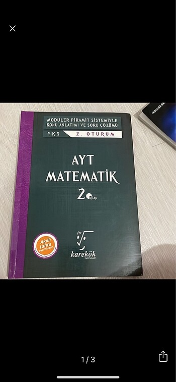 karekök AYT matematik ikinci kitap