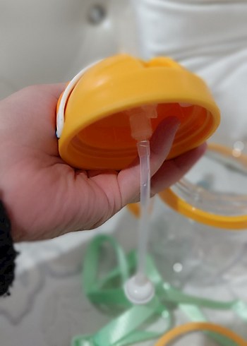 Sarı Renkli Bebek Bardağı - Görsel 6