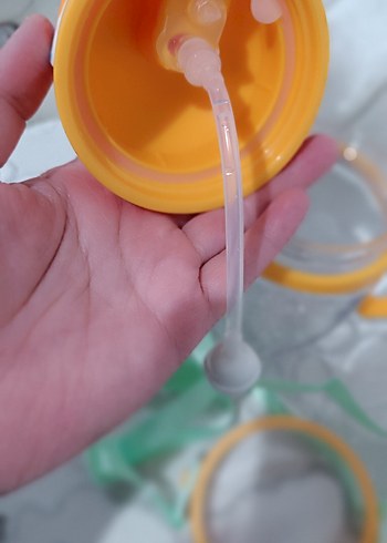 Sarı Renkli Bebek Bardağı - Görsel 5