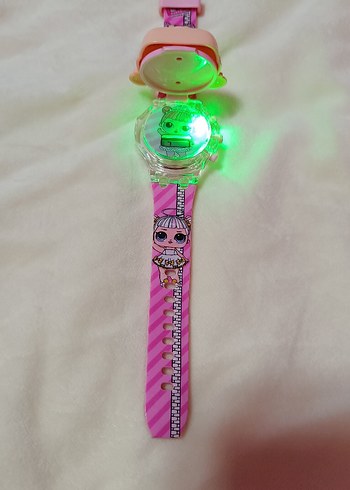 Renkli Kız Çocuk kol saati - Görsel 5
