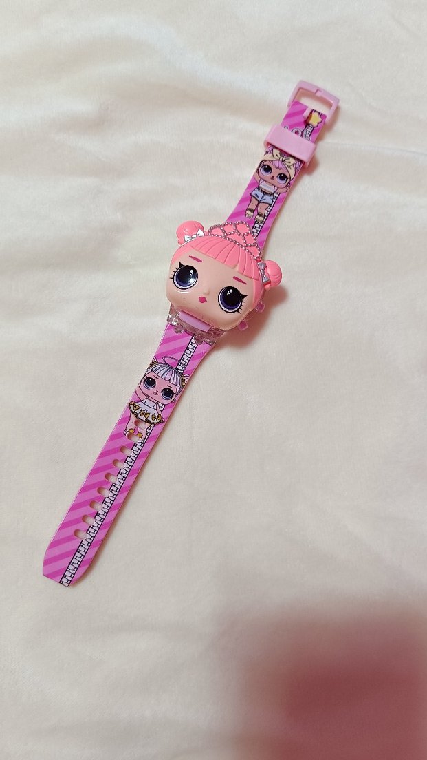 Renkli Kız Çocuk kol saati - Görsel 2