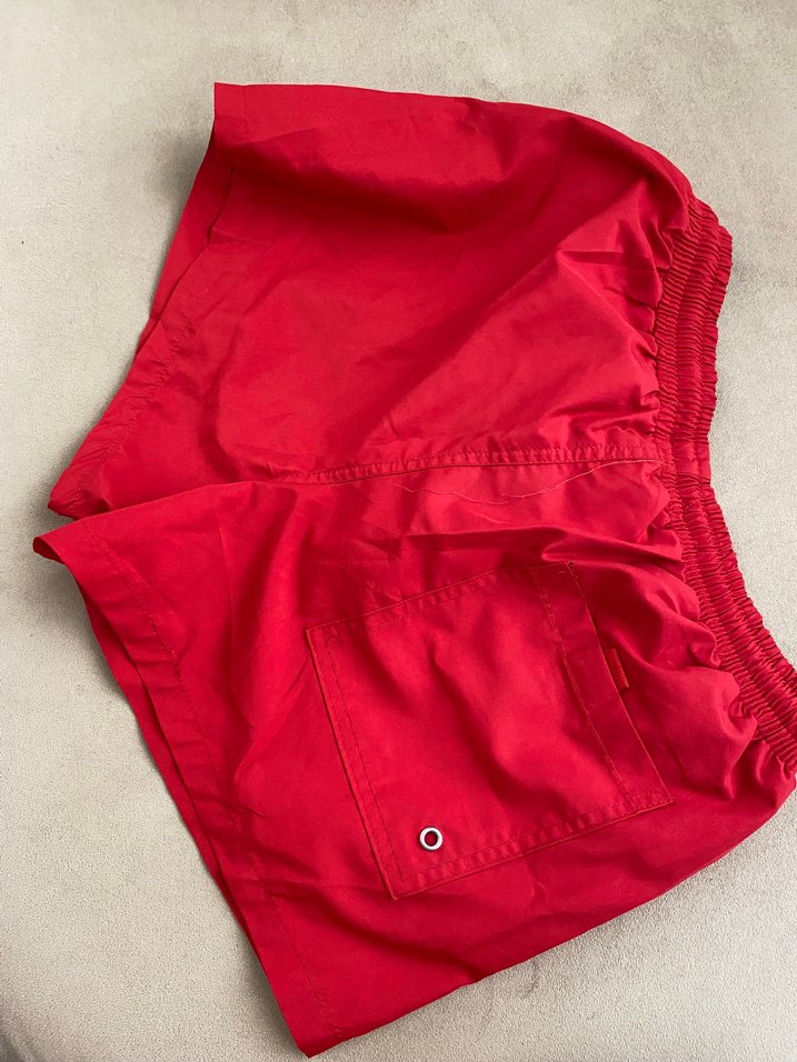 Erkek Kırmızı deniz  Şortu - Görsel 3