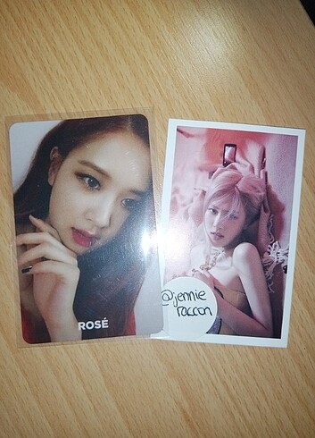Rose Square Up Orjinal Photocard