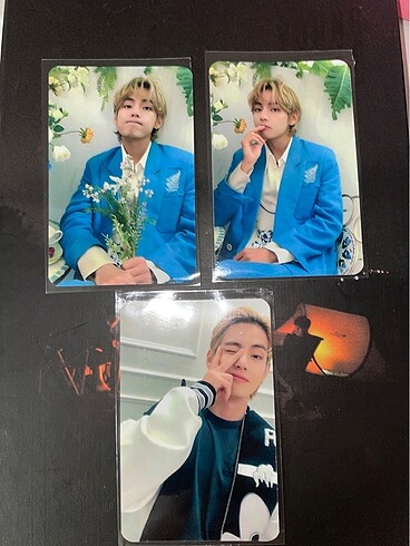 BTS TAEHYUNG V DİCON VİCON PHOTOCARD SET