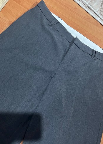 48 Beden gri Renk Gri kumaş pantolon
