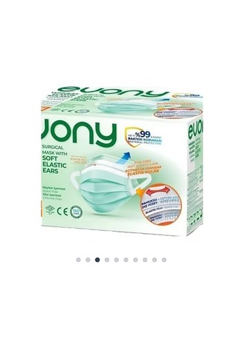 Edsya 50'li Mavi Medikal Yüz Maskesi - Görsel 2