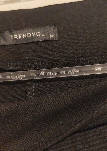 Siyah Mini Fırfırlı Kadın Etek - Görsel 2