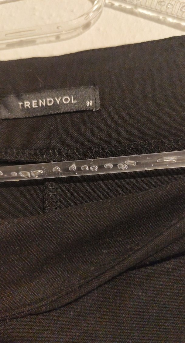 Siyah Mini Fırfırlı Kadın Etek - Görsel 2