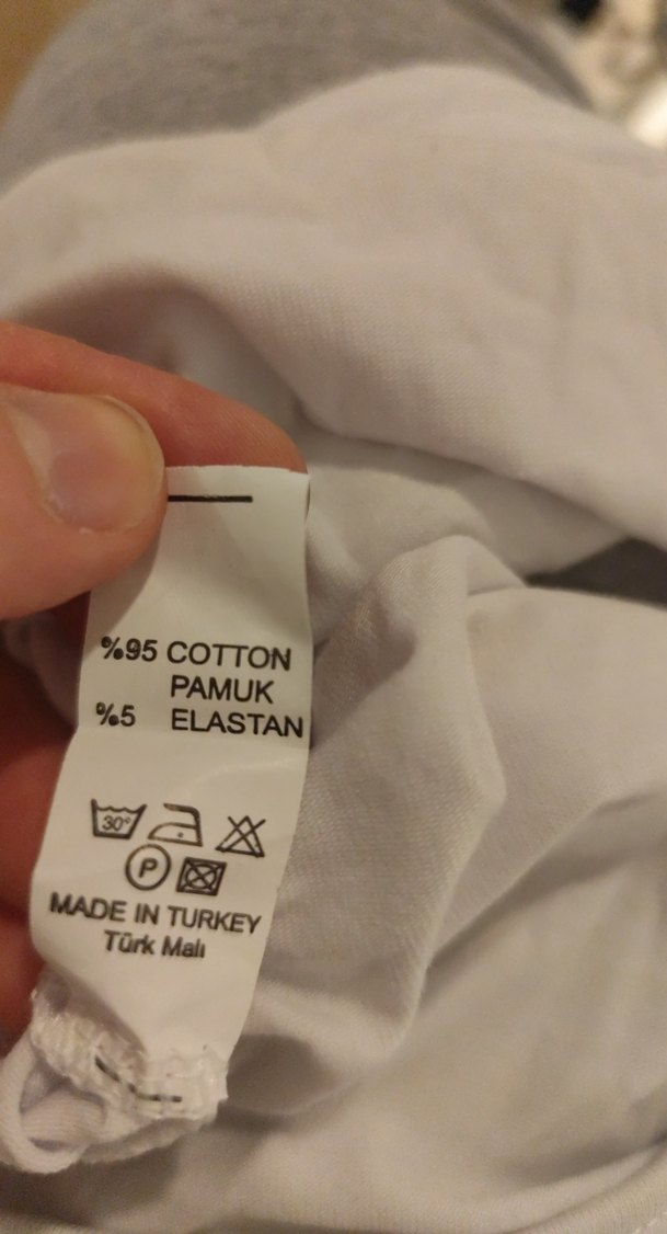 Beyaz Uzun Kollu Kayık Yaka crop Bluz - Görsel 3