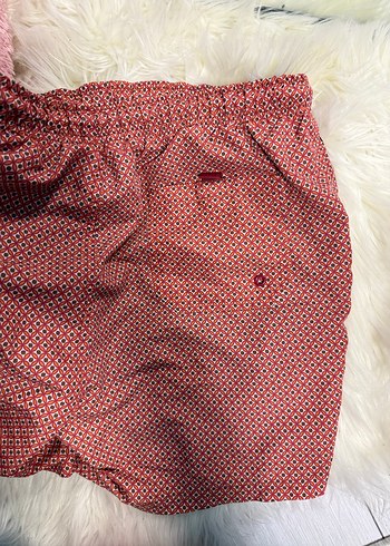 Erkek Renkli Mini Bağcıklı Deniz Şortu - Görsel 2