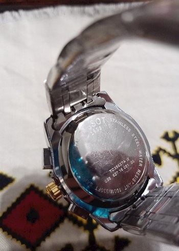  Beden altın Renk Altın Detaylı Tissot Erkek Kol Saati bütün fonksiyonları aktif